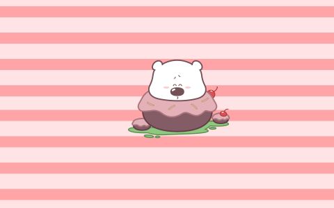 可爱卡通小囧熊电脑壁纸图集