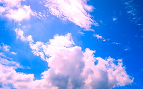 天空中的白色云朵高清套图