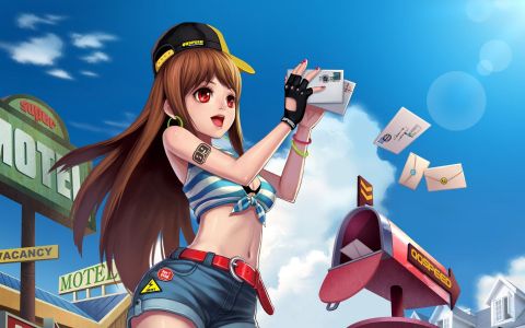动漫美少女图片