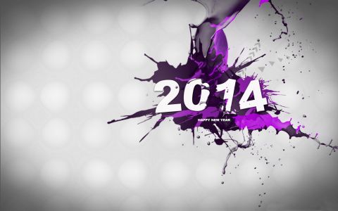 2014新年快乐桌面壁纸