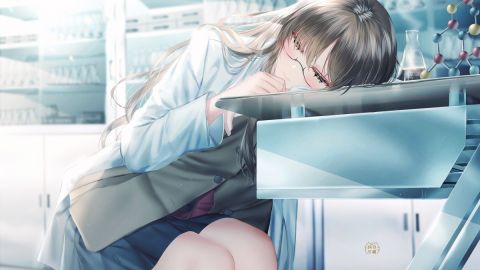 小清新动漫美女壁纸