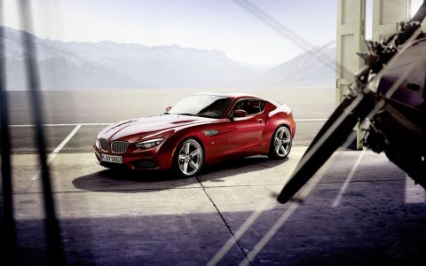 宝马Zagato Coupé概念车汽车桌面壁纸