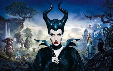 《沉睡魔咒》（Maleficent）电影壁纸